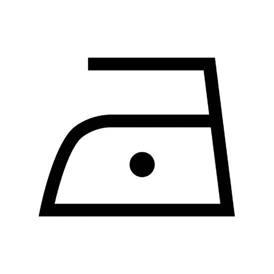 Planchar a baja temperatura (110ºC)