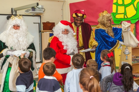 Los RRMM y Papá Noel en INF 5B 5