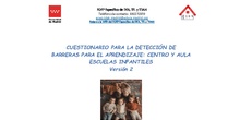 Cuestionario detección BAP Escuelas Infantiles Versión 2