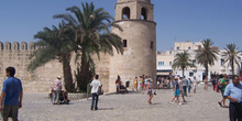 Muro exterior, Gran Mezquita, Sousse, Túnez