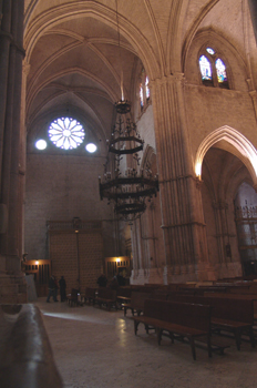 Nave de la Catedral de Burgo de Osma, Soria, Castilla y León