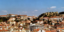 Lisboa vista desde el mirador de San Pedro de Alcántara, Portuga