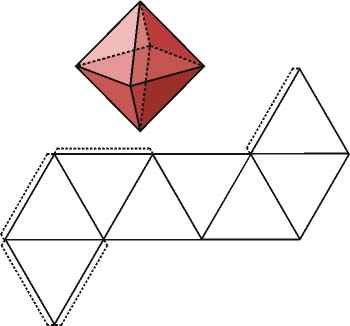 El octaedro y su desarrollo