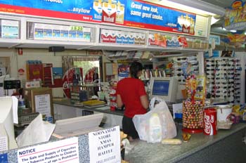 Tienda de carretera, Australia