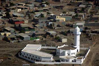 Mezquita de arrabal, Rep. de Djibouti, áfrica