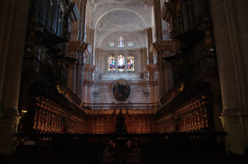 Coro de la Catedral de Málaga, Andalucía