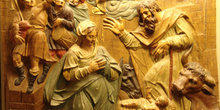 Detalle del retablo de la Catedral de Jaén, Andalucía