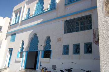 Fachada de edificio, Kairouan, Túnez