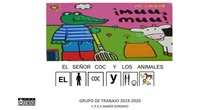 El señor Coc y los animales con pictogramas