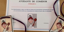 ACTIVIDADES DE COMEDOR PRIMER TRIMESTRE