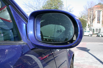 Coche, retrovisor exterior derecho