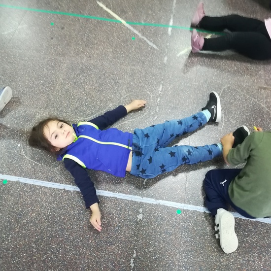 Pintamos nuestra silueta  4