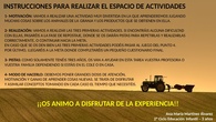 Instrucciones Espacio de Actividades Los Productos de la Granja