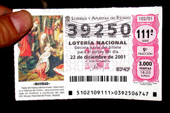 Décimo de lotería