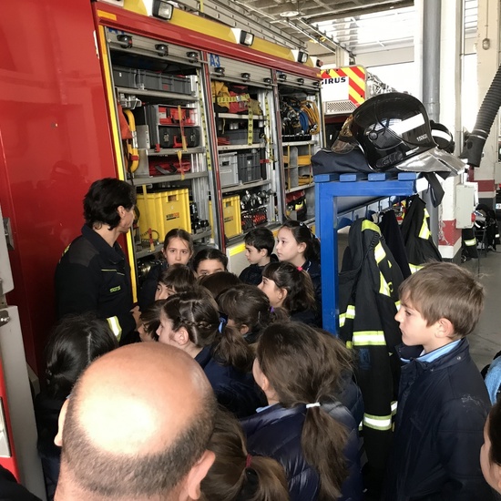 Visita al Parque de Bomberos 14