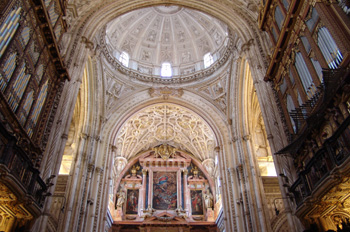 Interior de la Catedral de Córdoba, Andalucía