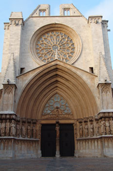 Fachada principal, Catedral de Tarragona
