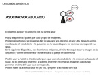 Asociar vocabulario 1