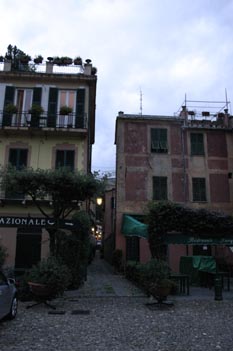 Callejón en Liguria