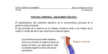 Apuntes Corrección postural 3º ESO
