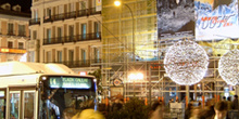 La plaza de Callao en Navidad, Madrid