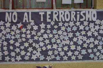 Mensajes de rechazo al terrorismo