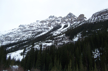 Montaña, Lago Louise, Parque Nacional Banff