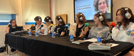 Encuentro literario con Paula Carballeira sobre su obra "Las alumnas" - Onda Lorca