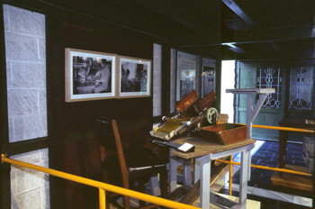 Encartuchadora de pólvora, Museo de la Minería y de la Industria