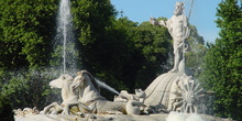 Fuente de Neptuno en Madrid