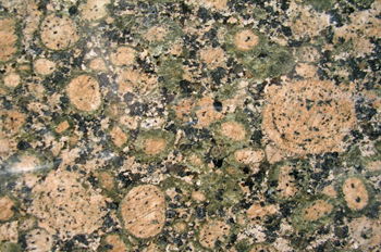 Sienita de textura rapakivi