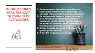 Instrucciones tarea 5 Área2 CDD