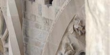 Detalle de la fachada de la Sagrada Familia, Barcelona