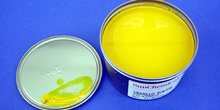 Bote tinta offset amarillo