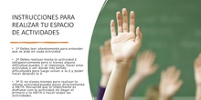 INSTRUCCIONES ESPACIO ACTIVIDADES T5