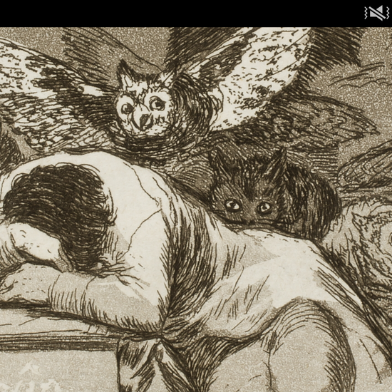 Los Caprichos en detalles apaisados 22