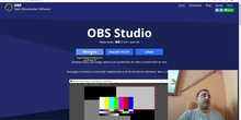 Funcionamiento del programa de grabación obs studio