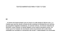 IES Renacimiento. Textos narrativos breves