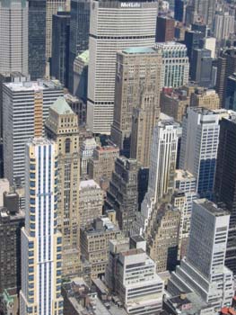 Vista aérea de Nueva York