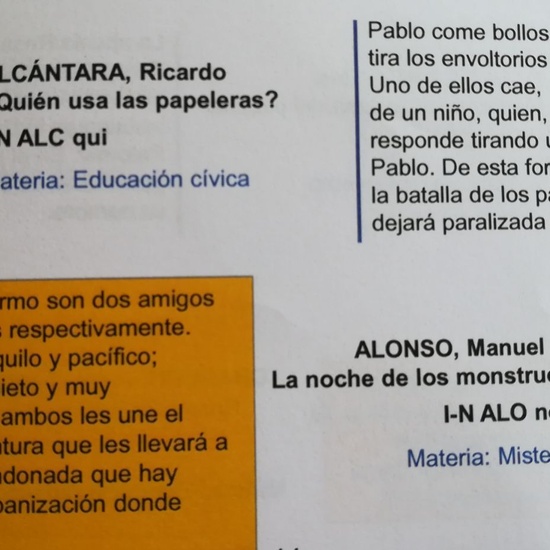 Lecturas recomendadas para 8 años_CEIP FDLR_Las Rozas_2018-2019 2