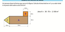 Cálculo de áreas - Ejemplo 1