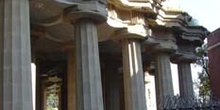 Columnas dóricas, Parque Güell, Barcelona