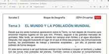 Sociales I Distancia Clase 12 20241127 - Tema 3: la población mundial