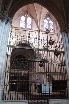 Reja de la Catedral de Burgo de Osma, Soria, Castilla y León