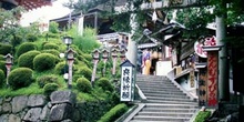 Una calle del  Casco Viejo de Kioto