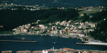 Vista general de San Esteban de Pravia, Principado de Asturias