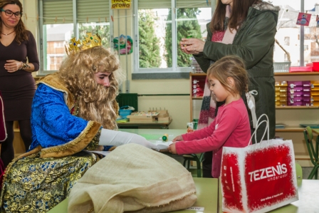 Los RRMM y Papá Noel en INF 4B 2