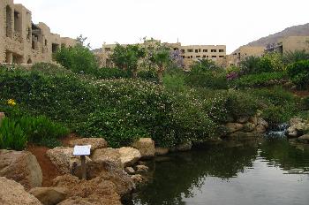 Complejo turístico en el Mar Muerto, Jordania