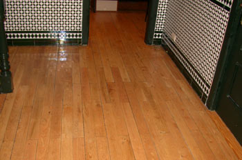 Suelo entarimado