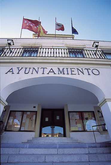 Fachada del ayuntamiento de San Sebastián de los Reyes